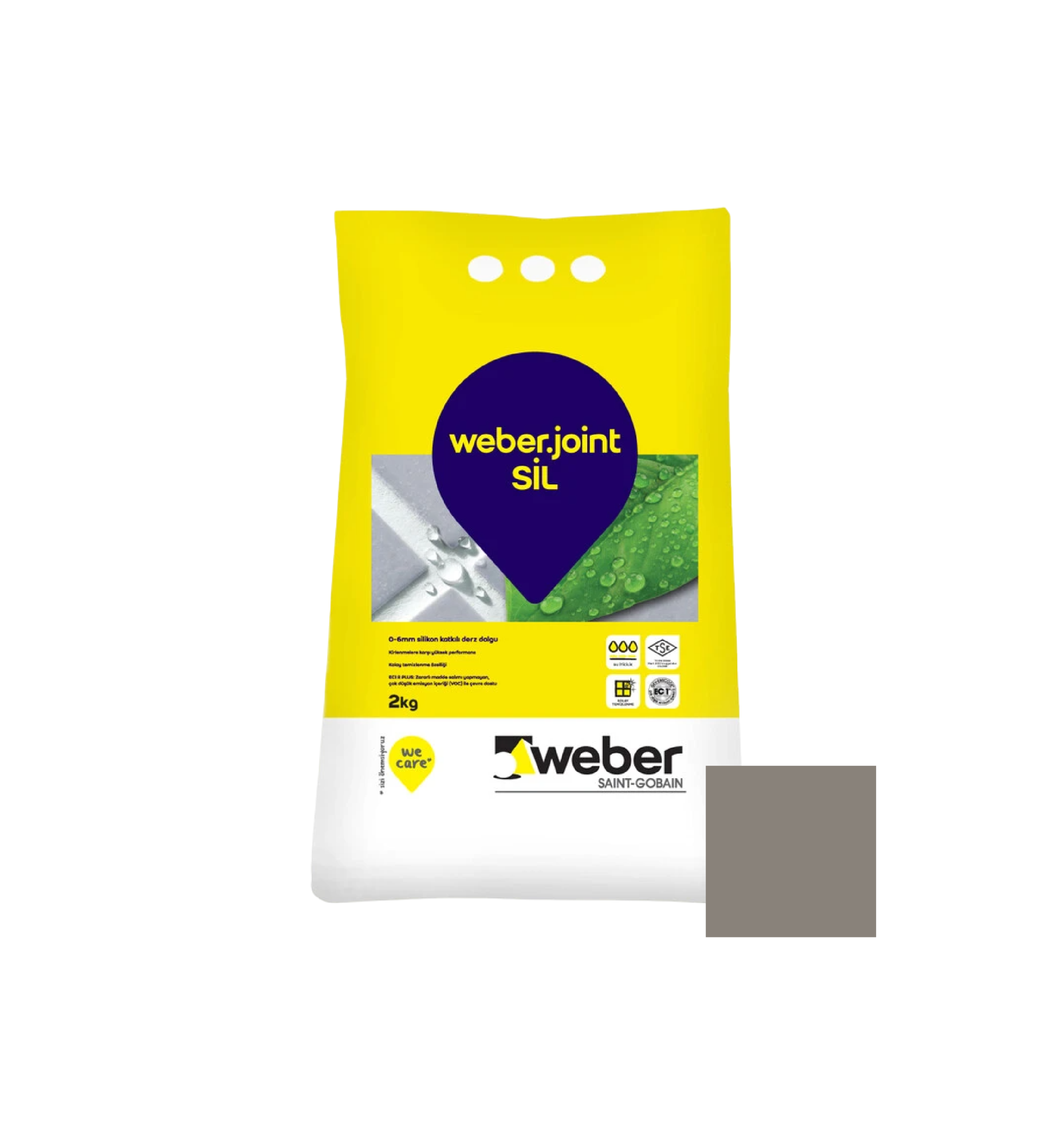 Weber 414 Granit GRI ფუგა, 2 კგ — ფუგა